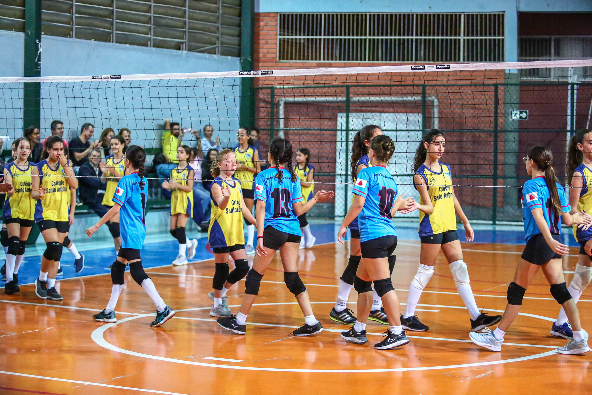 Festival de Esportes na modalidade de voleibol no Colégio Pio XII. - FEEMG  - Federação de Esportes Estudantis de Minas Gerais